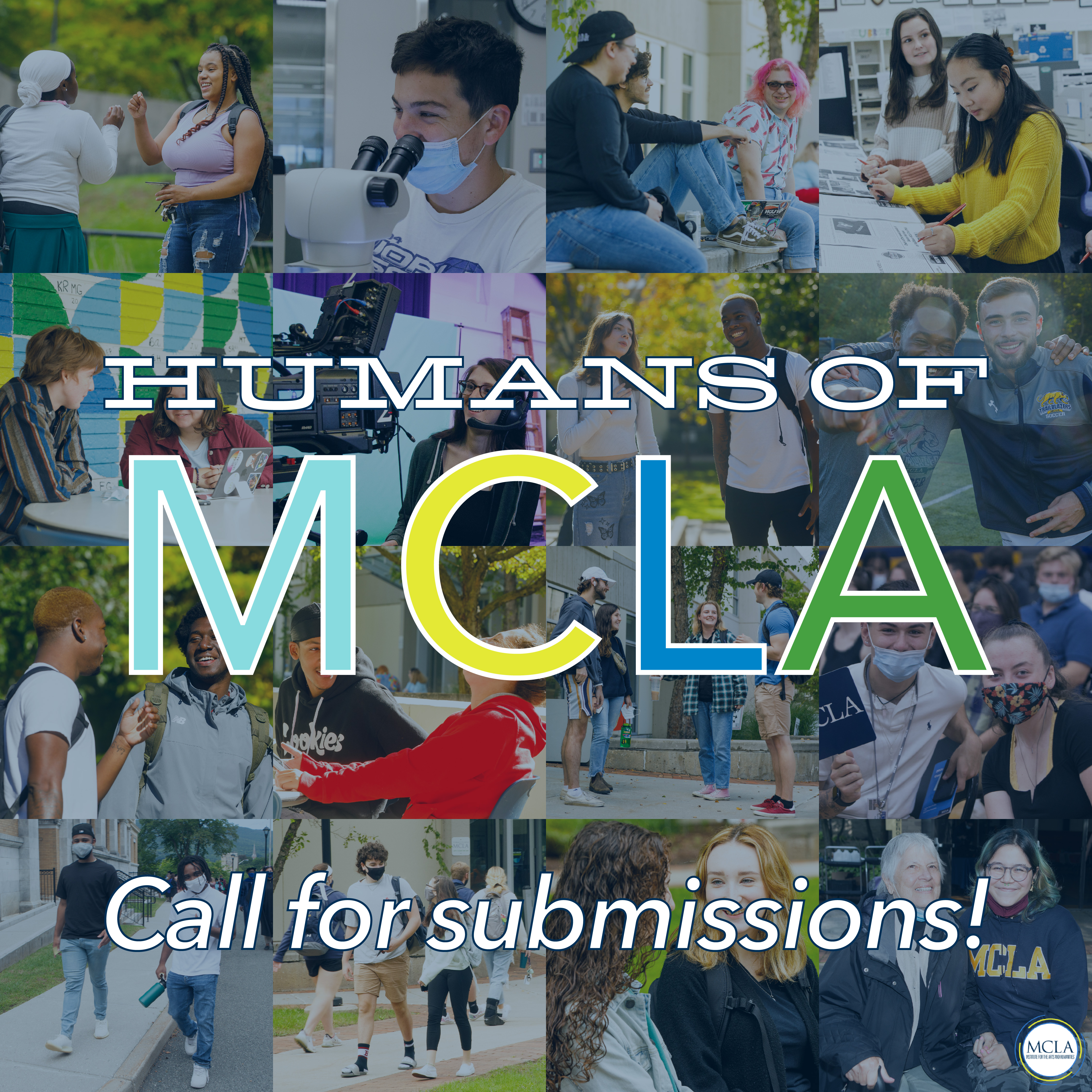 Graphic advertising Humans of MCLA